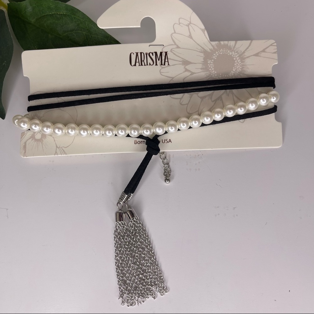 Necklace choker set of 2